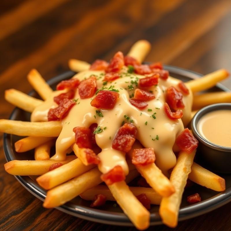 Batata Frita Bacon e Cheddar 300g